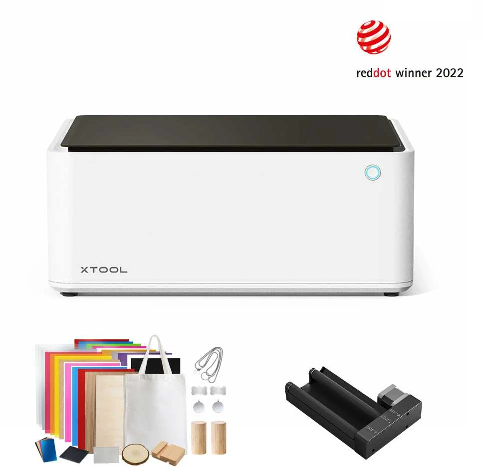xTool M1 10W išmanusis 2-in-1: lazerinis graviravimas ir pjovimo braižytuvas
