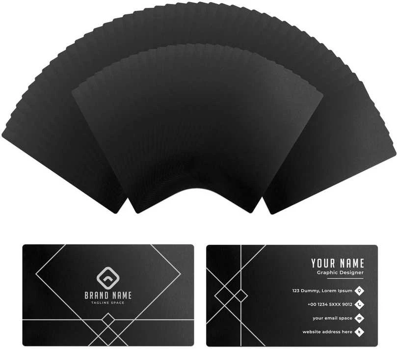 xTool metalinės vizitinės kortelės – 60vnt