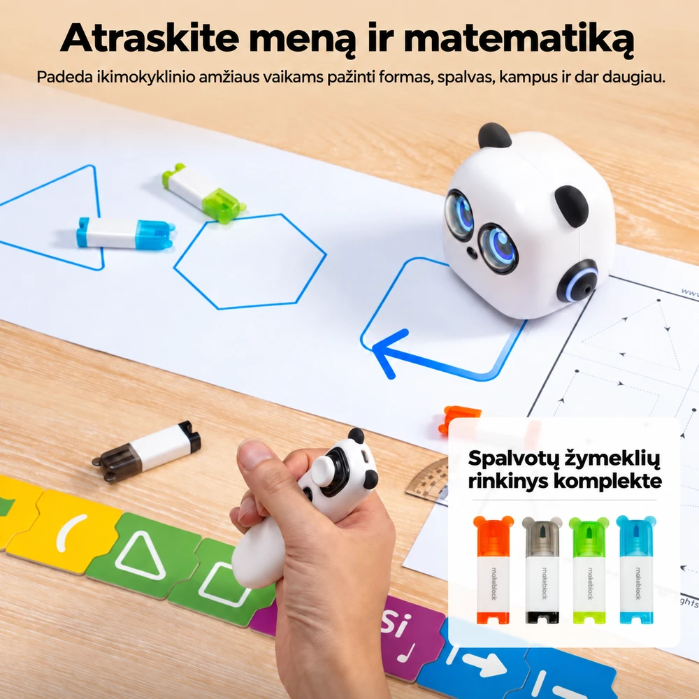 Xtool Edukacinis rinkinys mTiny Discovery Kit skirtas vaikams nuo 4 metų Makeblock