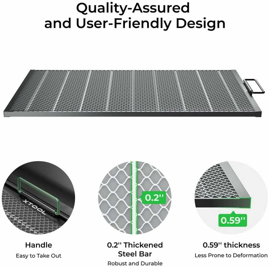 xTool P2 Honeycomb Panel 2.0.