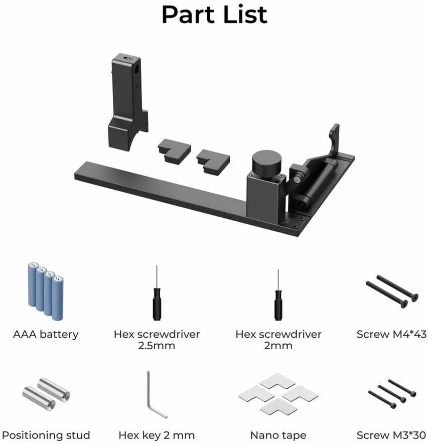 xTool priedų rinkinys skirtas RA2 Pro