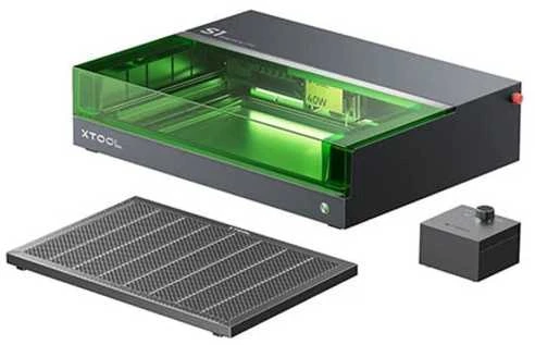 xTool S1 - 40W - lazerinės pjovimo-graviravimo staklės Basic rinkinys