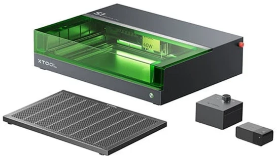 xTool S1 - 40W - lazerinės pjovimo-graviravimo staklės Basic rinkinys