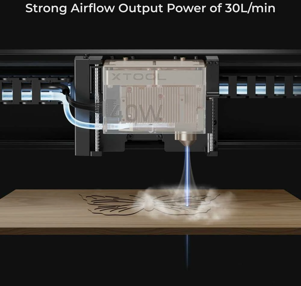 xTool S1 išmanusis Air Assist rinkinys