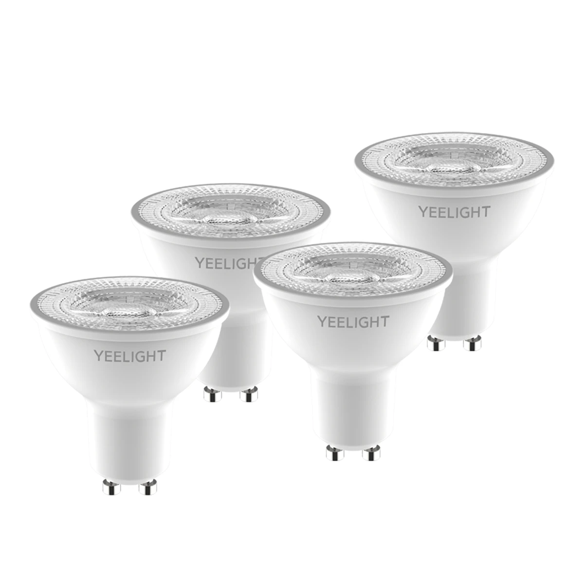 Lubinis šviestuvas Yeelight LED išmanioji GU10 reguliuojama lemputė - 4vnt