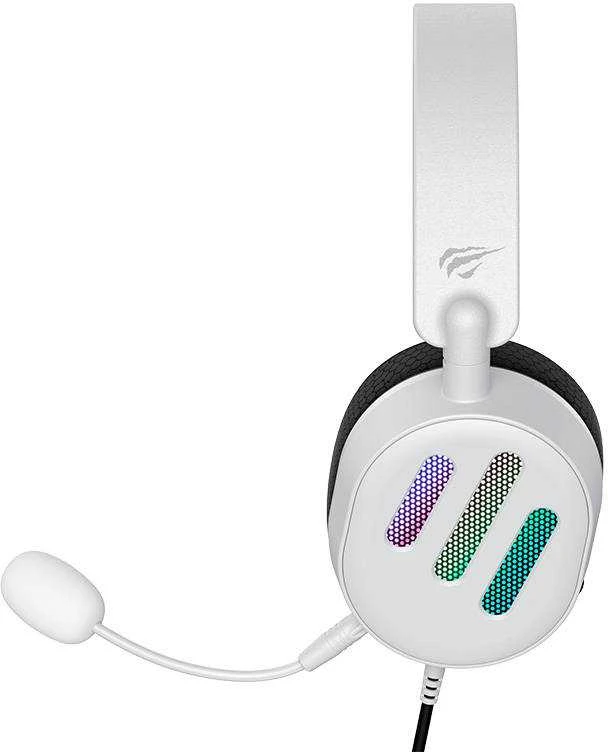 Žaidimų ausinės Havit H2038U RGB (balta)