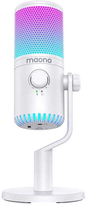 Žaidimų mikrofonas Maono DM30RGB (baltas)