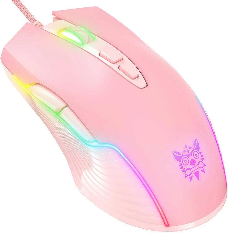 Pelė žaidimams ONIKUMA CW905 rožinė