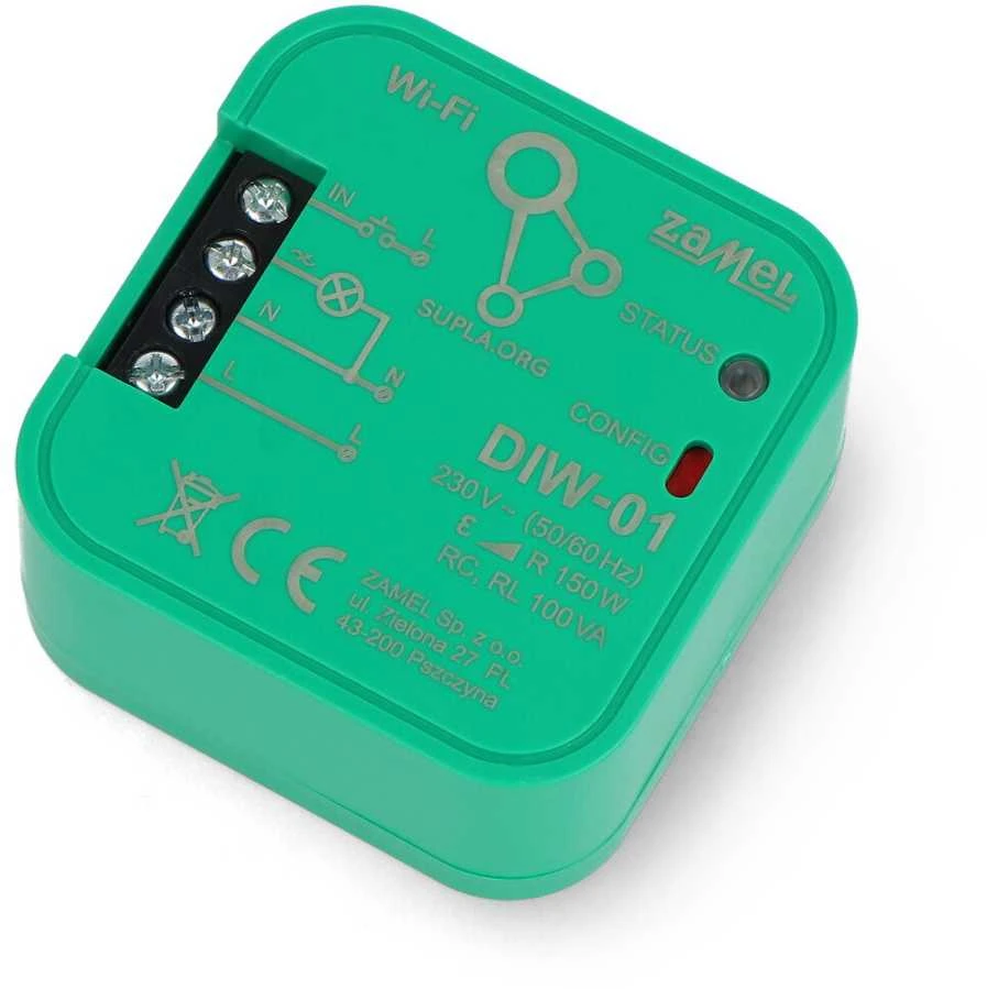 Zamel Supla DIW-01 WiFi šviesos reguliatorius