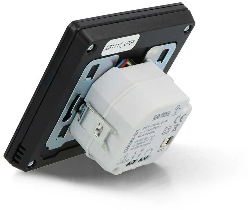 Zamel GKW-01 Wi-Fi termostatas juodas