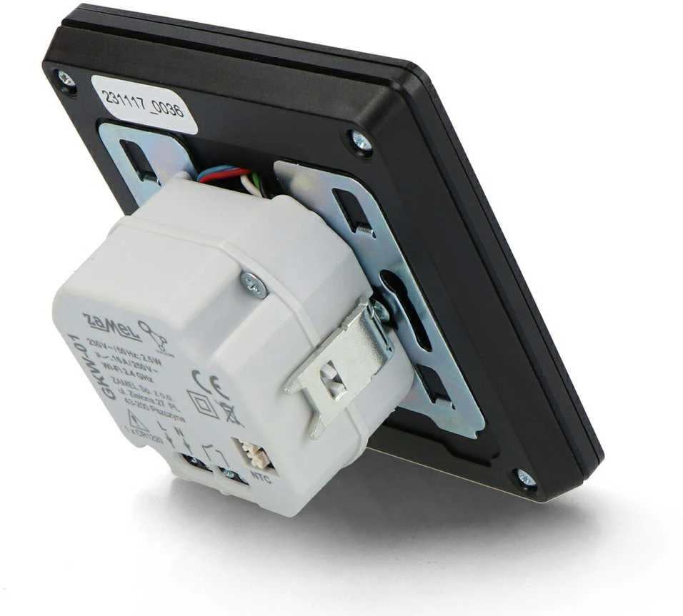 Zamel GKW-01 Wi-Fi termostatas juodas