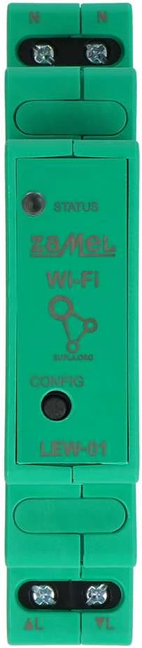 Zamel Supla LEW-01 WiFi elektros energijos skaitiklis