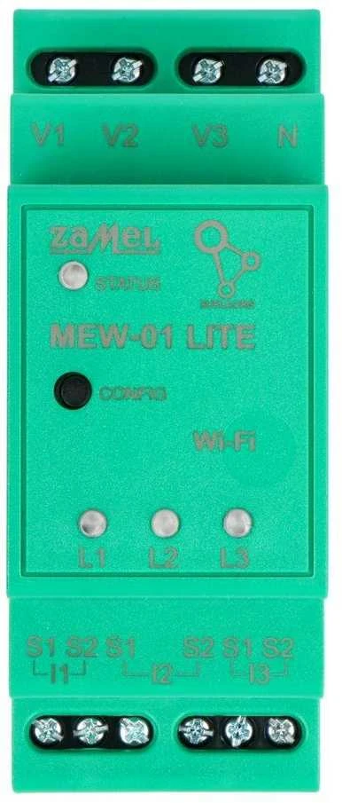 Zamel Supla MEW-01 Lite - WiFi energijos monitorius 3F+N