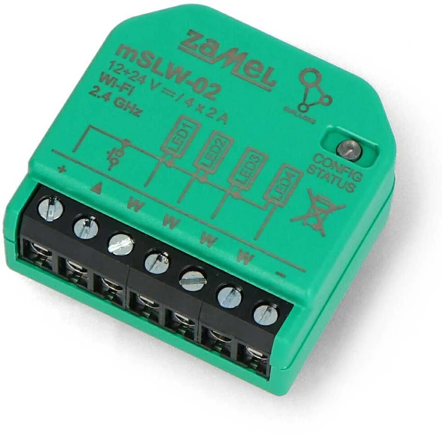 Zamel Supla mSLW-02 4xLED WiFi valdiklis
