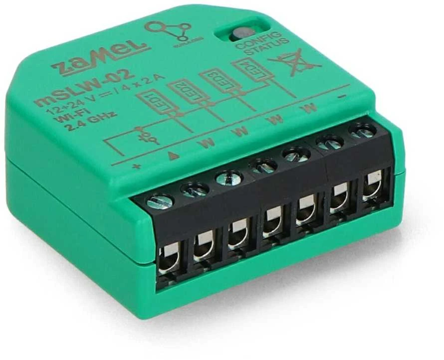 Zamel Supla mSLW-02 4xLED WiFi valdiklis