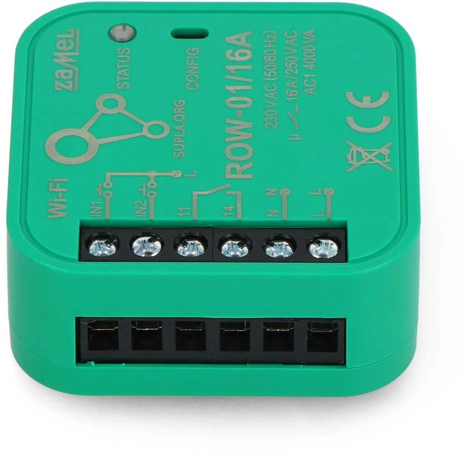 Zamel Supla ROW-01/16A 1x230V WiFi valdiklis