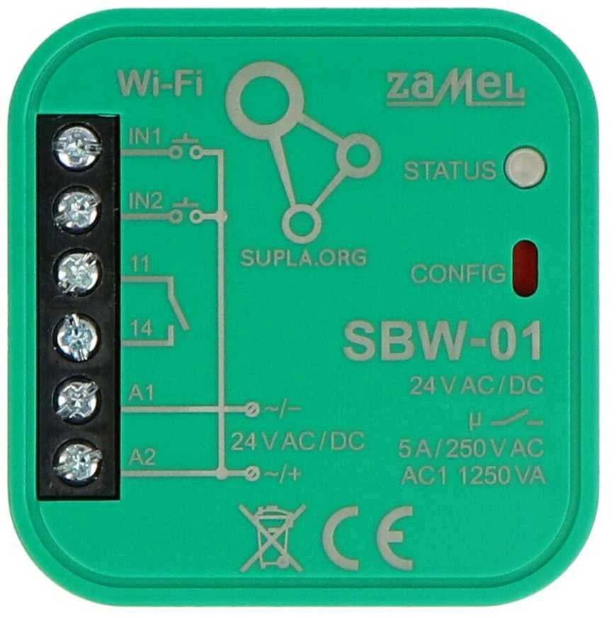 Zamel Supla SBW-01 vartų WiFi valdiklis