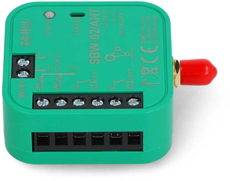 Zamel Supla SBW-02/ANT vartų WiFi valdiklis