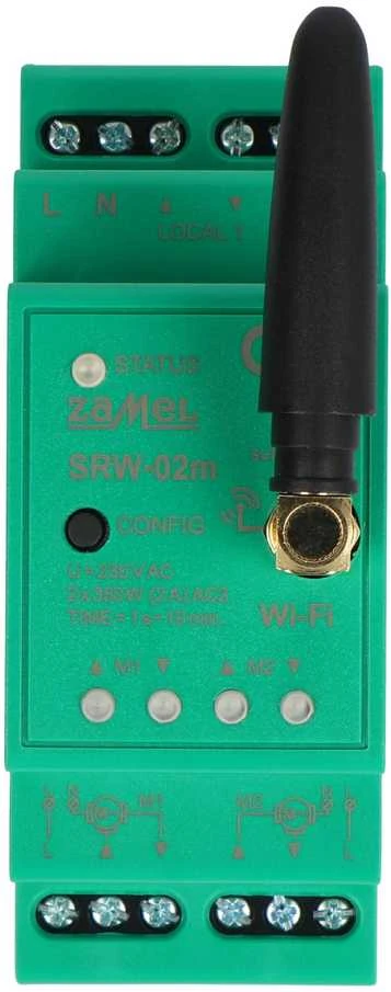 Zamel Supla SRW-02M modulinis žaliuzių WiFi valdiklis