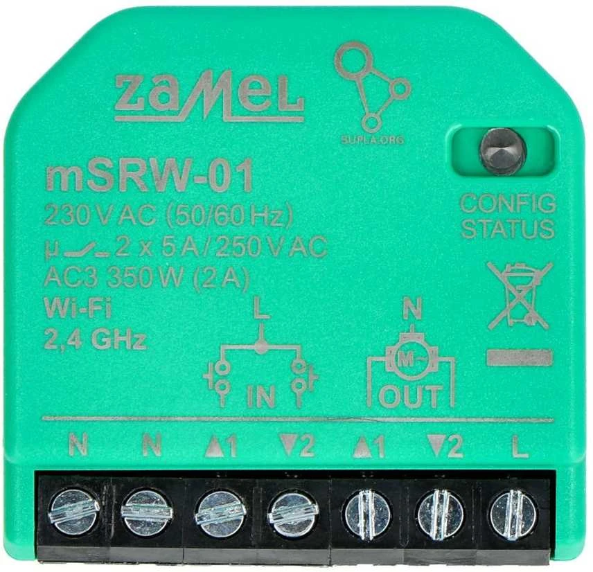Zamel Supla Zamel mSRW-01 - WiFi roletų valdiklis - Android / iOS programa