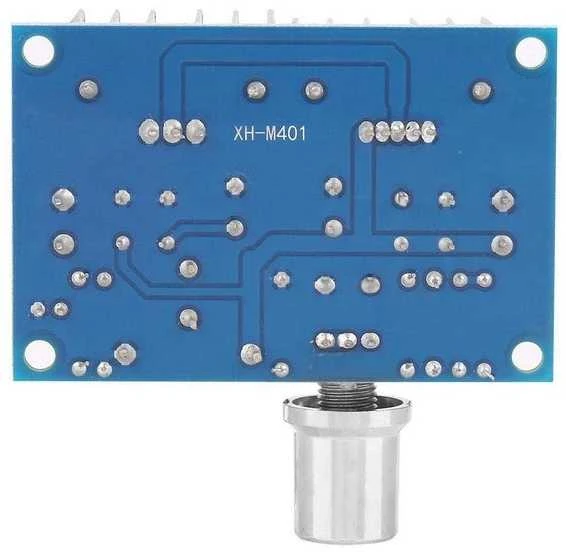 XH-M401 DC-DC keitiklio apatinė pusė