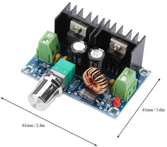 Oem Žemyn keitiklis – DC-DC -4-40 V iki 1.25-36 V - XH-M401 - STEP DOWN