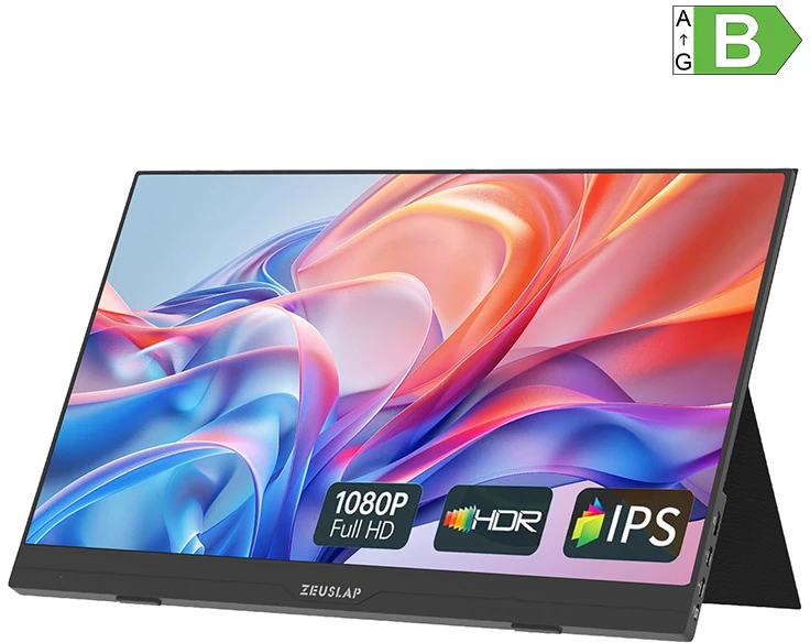 Monitorius ZEUSLAP AP156 - 60Hz | Full HD | IPS | 15,6"