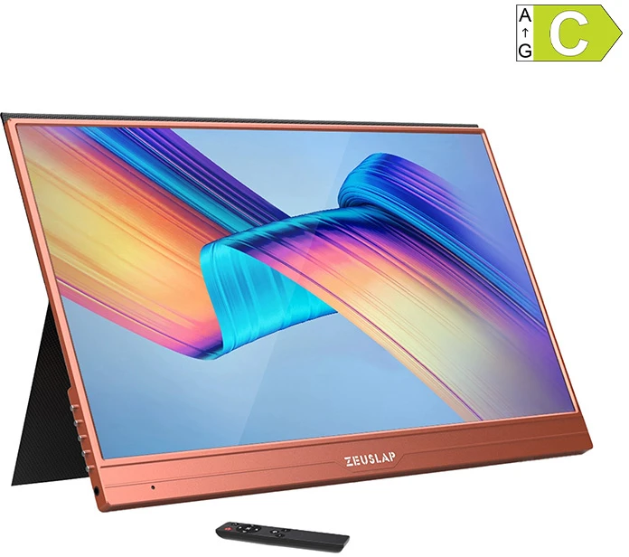 Monitorius ZEUSLAP AT156 - 60Hz | Full HD | IPS | 15,6"