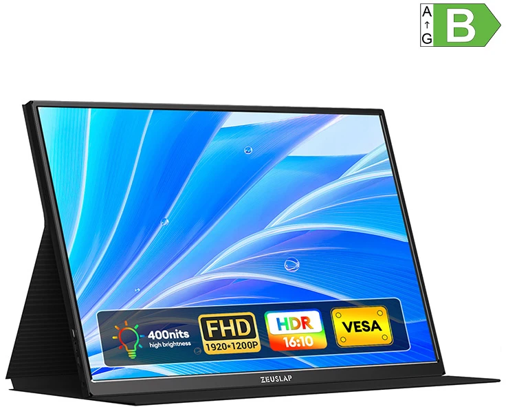 ZEUSLAP P16 16" 120Hz Portable Gaming Monitorius
