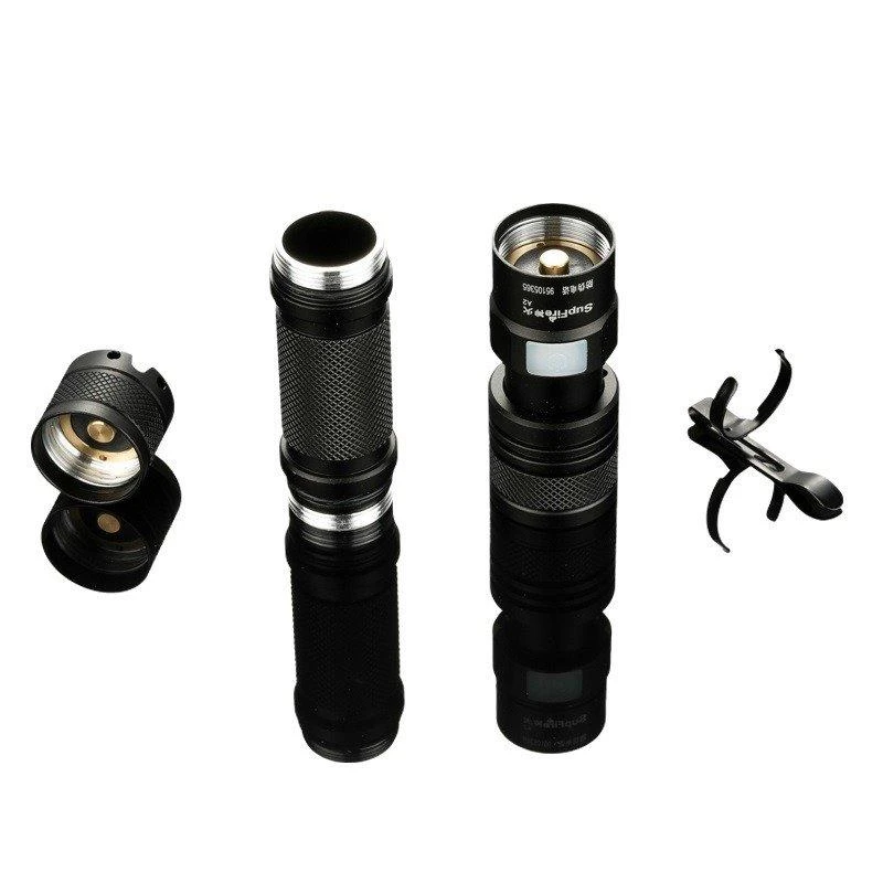 Superfire Supfire žibintuvėlis A2 USB ZOOM 950lm 200m