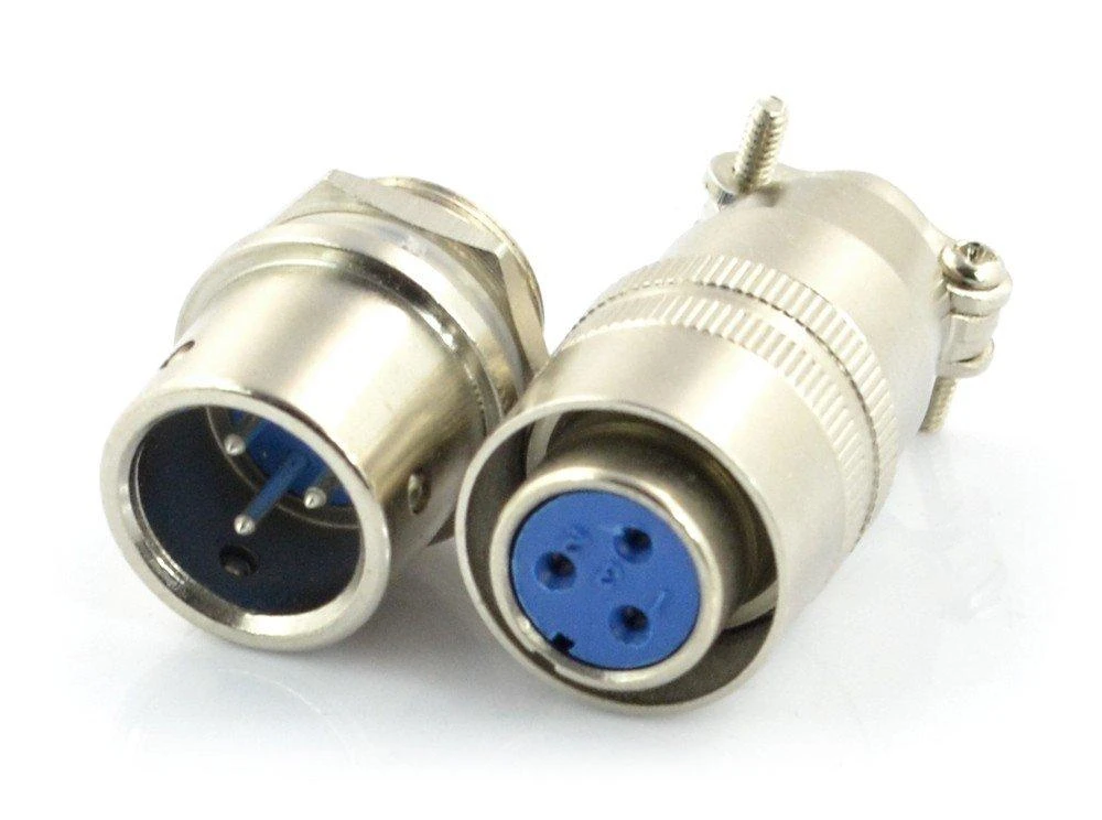 Oem ZP2 3 kontaktų metalinės jungtys