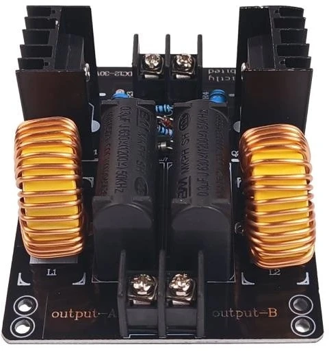 ZVS indukcinė krosnis - 12-30V 10A - indukcinio kaitinimo modulis