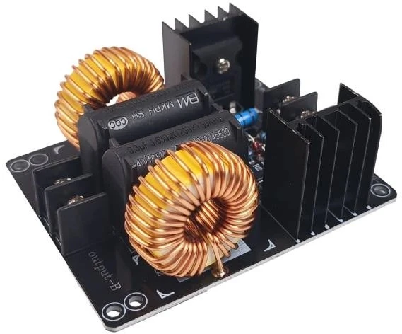 ZVS indukcinė krosnis - 12-30V 10A - indukcinio kaitinimo modulis