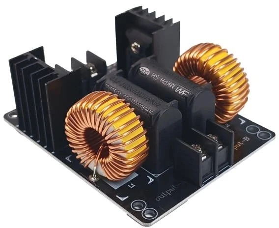 ZVS indukcinė krosnis - 12-30V 10A - indukcinio kaitinimo modulis