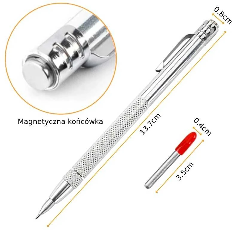 Oem Žymėjimo braižiklis - centrinis skylmušas - keramikai - metalui - stiklui