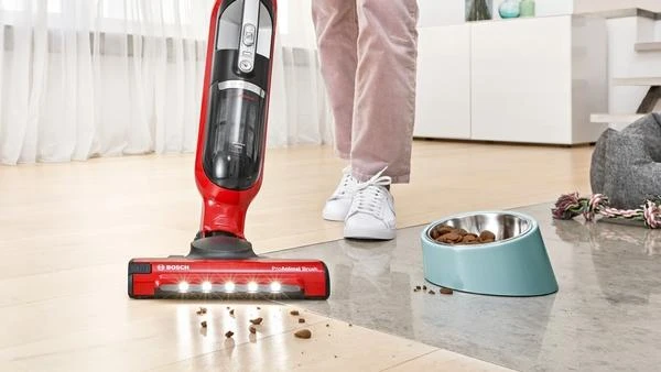 Įkraunamasis dulkių siurblys Bosch Serija 4 BBH3ZOO28, Raudonos spalvos