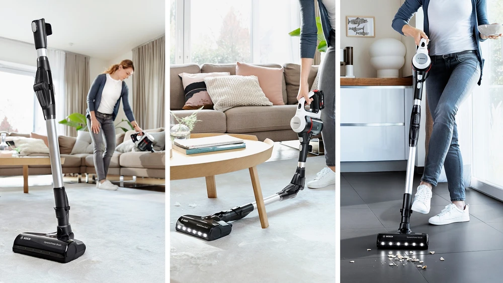 Bosch Įkraunamas dulkių siurblys Unlimited 7, Baltas (BBS711W)