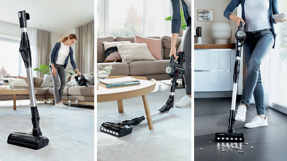 Bosch Įkraunamasis dulkių siurblys Unlimited 7, Grafito spalvos (BBS712A)