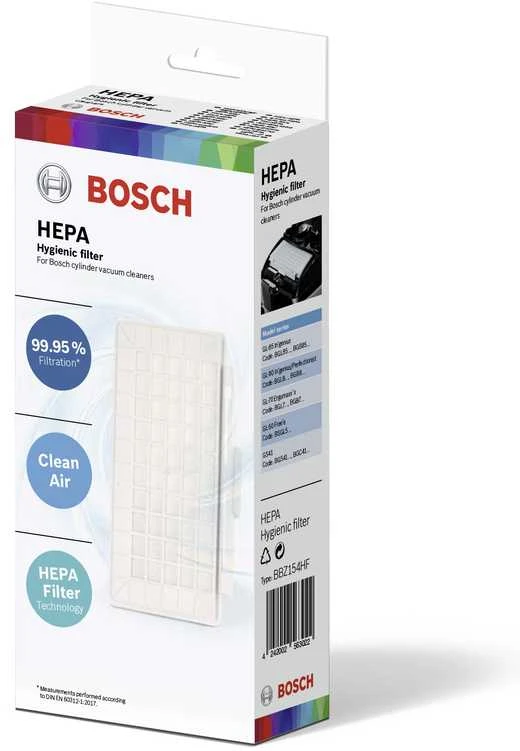 Bosch | HEPA filter | BBZ154HF | Baltas