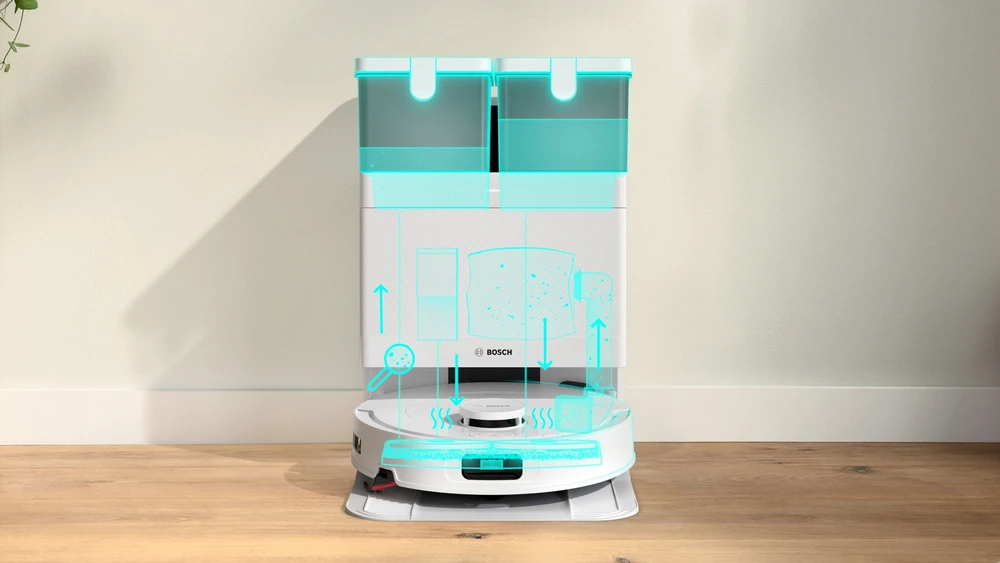 Bosch BCR2S1W Dulkių siurblys-robotas, Spotless 2