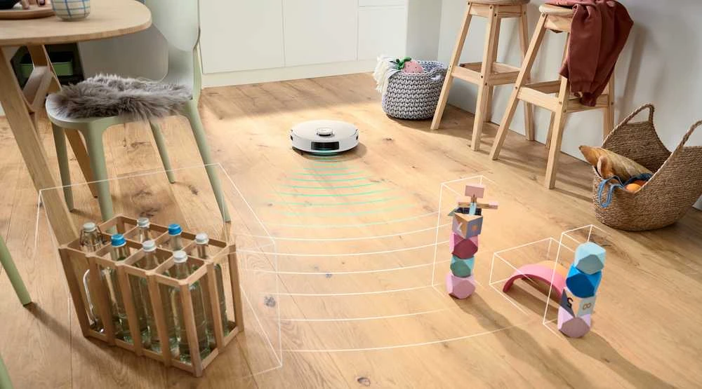 Bosch BCRC1W Dulkių siurblys-robotas "Spotless", baltos spalvos