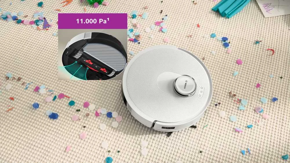 Bosch Dulkių siurblys-robotas "Spotless Advanced", baltos spalvos
