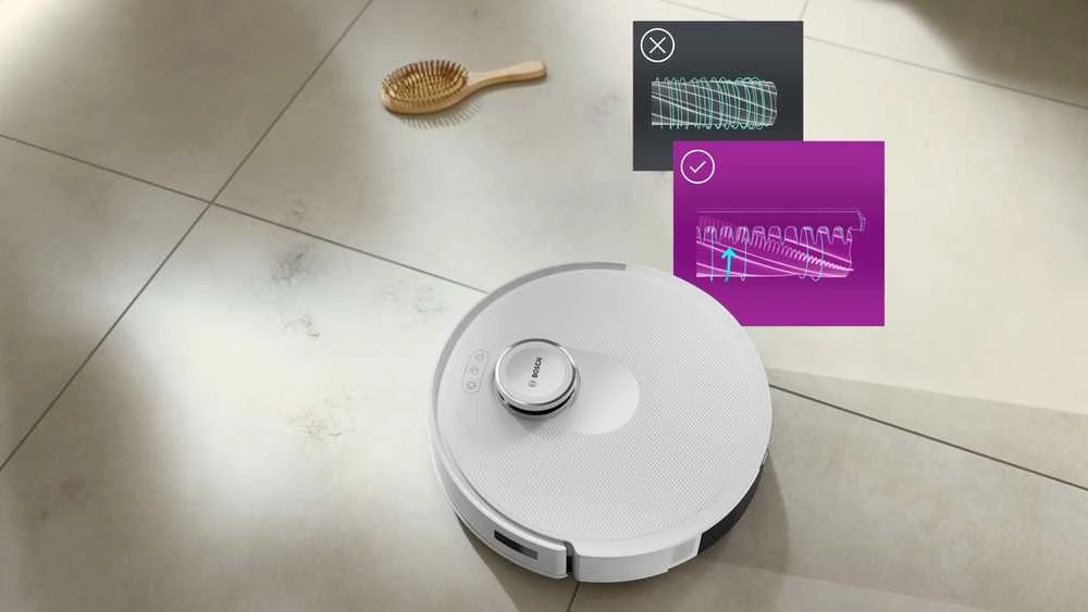 Bosch Dulkių siurblys-robotas "Spotless Advanced", baltos spalvos