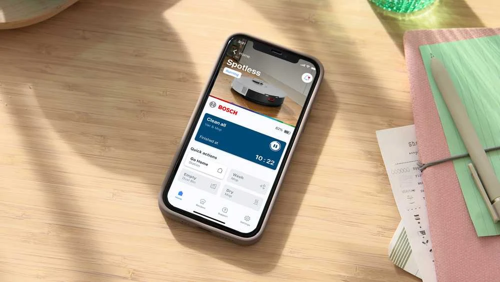 Bosch Dulkių siurblys-robotas "Spotless Advanced", baltos spalvos