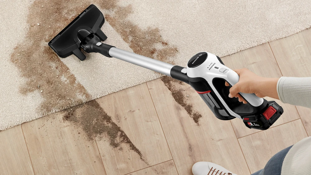 Bosch BCS61113 Įkraunamasis dulkių siurblys, Unlimited Serie | 6, baltas