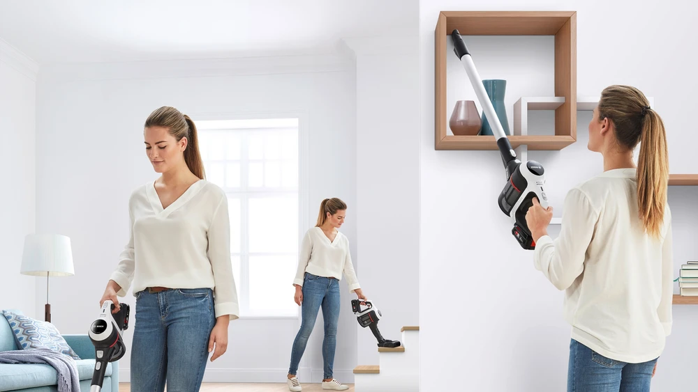 Bosch BCS61113 Įkraunamasis dulkių siurblys, Unlimited Serie | 6, baltas