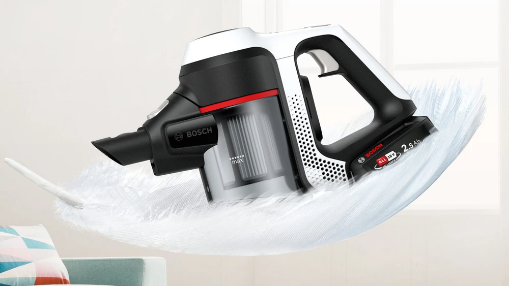 Bosch BCS61113 Įkraunamasis dulkių siurblys, Unlimited Serie | 6, baltas