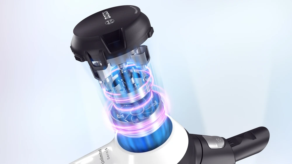Bosch BCS61113 Įkraunamasis dulkių siurblys, Unlimited Serie | 6, baltas