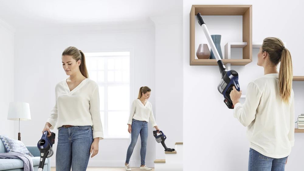 Bosch Įkraunamasis dulkių siurblys Unlimited 6, Mėlynos spalvos (BCS611P4A)
