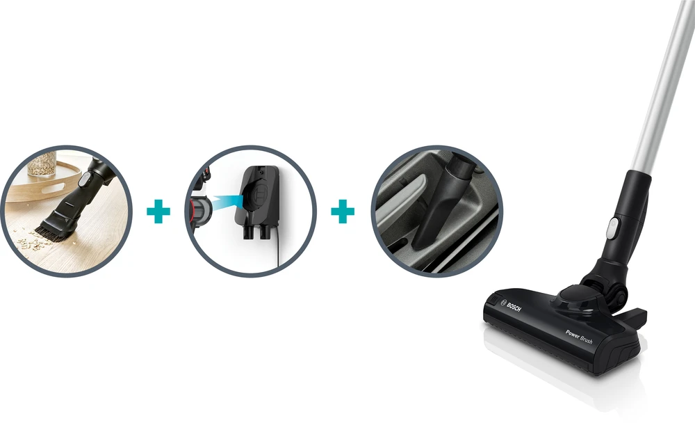 Bosch Įkraunamasis dulkių siurblys Unlimited 6, Mėlynos spalvos (BCS611P4A)